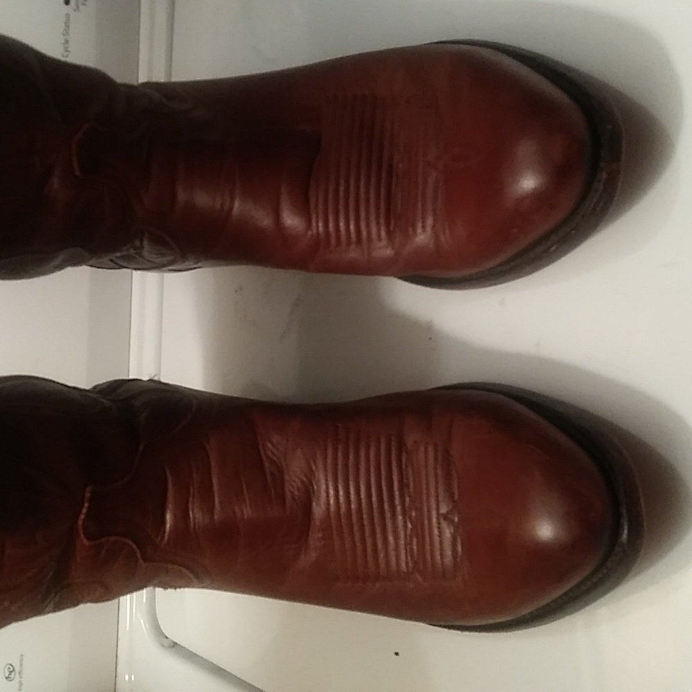 Lucchese Brown Leather boots 10D
